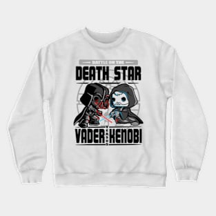 Battle on Death Star Crewneck Sweatshirt